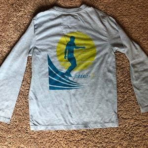 Johnnie-O boys long sleeve t shirt.  Size 8.